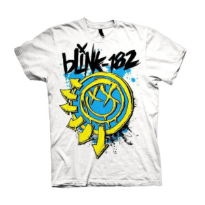 Blink 182 Smiley 2.0 White T-Shirt