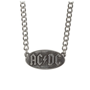 AC/DC Logo Oval Tag Pendant