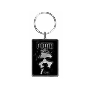 Down Face Logo Keyring