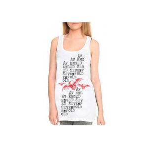Avenged Sevenfold Red Bat Tank Top