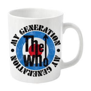 The Who Target My Generation White Mugg