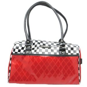Voodoo Vixen Racing Checker Handbag