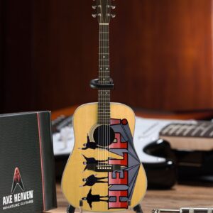 The Beatles Help! Fab Four Licensed Tribute Mini Acoustic Guitar Replica Collectible
