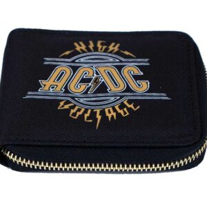 AC/DC Bifold PU Zip Wallet
