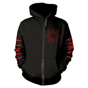 Cancer Shadow Gripped Zip Hoodie