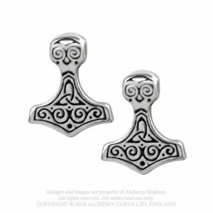 Thor Hammer Studs Earrings
