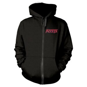 Accept Metal Heart 1 Zip Hoodie