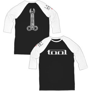 Tool Logo Wrench Raglan Baseball Long Sleeve