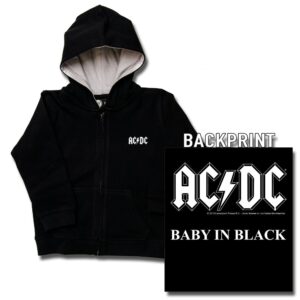 AC/DC Baby In Black Baby Zip Hoodie