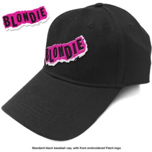Blondie Punk Logo Black Cap