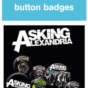 Asking Alexandria Graphics Badge Pack