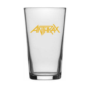 Anthrax Logo Öl Glas
