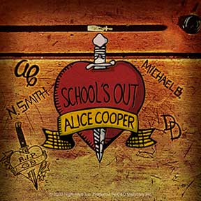 Alice Cooper Schools Out Album Sticker