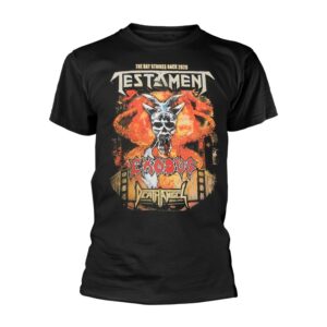 Testament The Bay Strikes Back Europe 2020 Tour T-Shirt