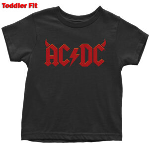 AC/DC Horns Black Barn T-shirt