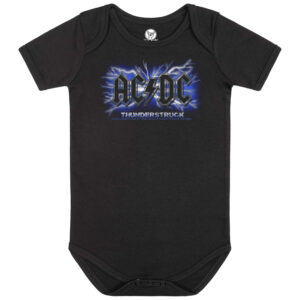 AC/DC Thunderstruck Black Baby Body