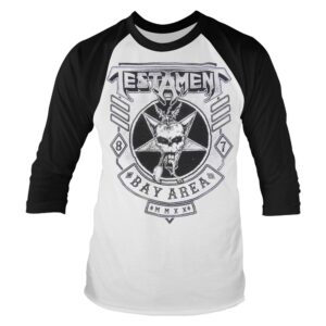 Testament Bay Area 87 Euro 2020 Tour Baseball Long Sleeve