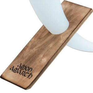 Amon Amarth Logo Drinkhorn Stand