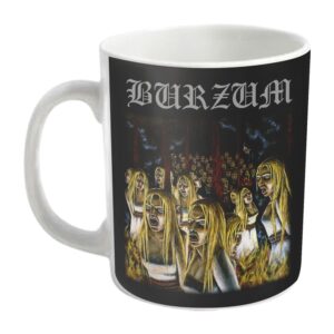 Burzum Burning Witches White Mugg