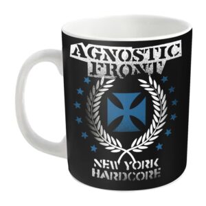 Agnostic Front Blue Iron Cross Mugg
