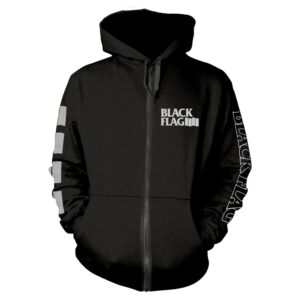 Black Flag Logo Zip Hoodie
