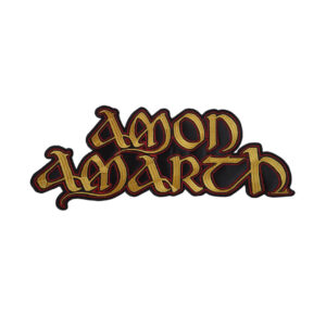 Amon Amarth Logo Cut Out Patch