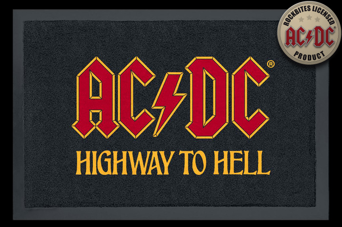 AC/DC Highway To Hell Dörrmatta