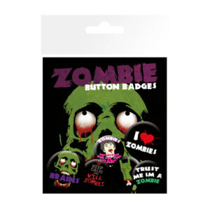 Zombies Badge Pack