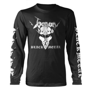 Venom Black Metal White Long Sleeve