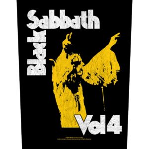 Black Sabbath Vol 4 Backpatch