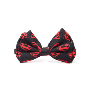Superman Classic Red Logos Allover Bowtie