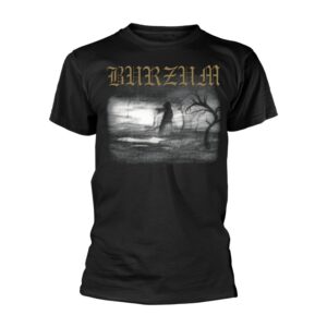 Burzum Aske 2013 When Night Falls Gold T-Shirt