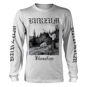 Burzum Filosofem 2018 White Long Sleeve