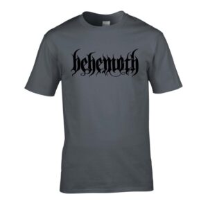Behemoth Logo Black Grey T-Shirt