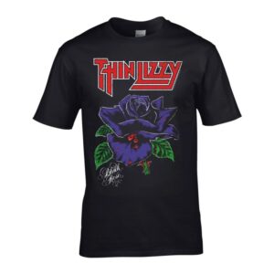 Thin Lizzy Black Rose T-Shirt