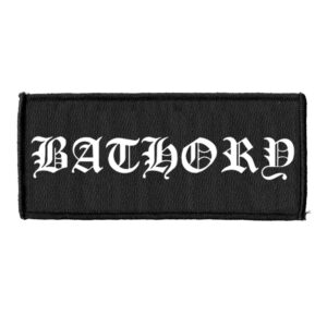 Bathory Logo Patch