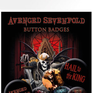 Avenged Sevenfold Hail To The King Badge Pack