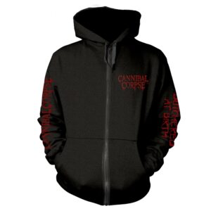 Cannibal Corpse Butchered At Birth Explicit Zip Hoodie