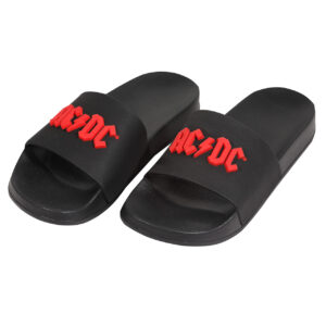 AC/DC Logo Rubber Slippers