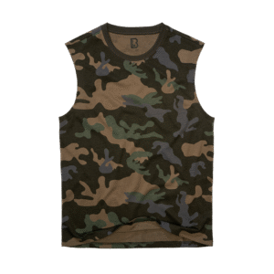 Camo Dark Sleeveless T-Shirt