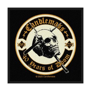 Candlemass 40 Years Of Doom Patch