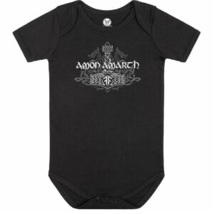 Amon Amarth Thors Hammer Black Baby Body