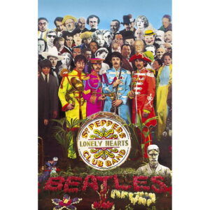 The Beatles Sgt Pepper Flag