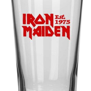 Iron Maiden Est 1975 Öl Glas