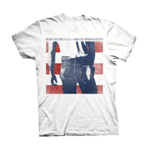 Bruce Springsteen Born In The Usa White T-Shirt