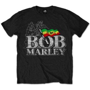Bob Marley Distressed Logo T-Shirt