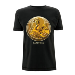 Baroness Rainbow Swan Gold T-Shirt
