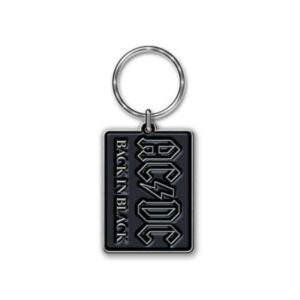 AC/DC Back In Black Keyring