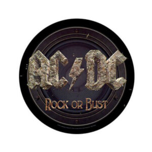 AC/DC Rock Or Bust Circular Backpatch