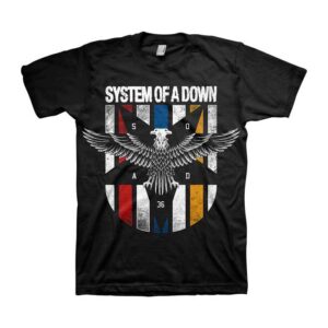 System Of A Down Eagles Colors T-Shirt